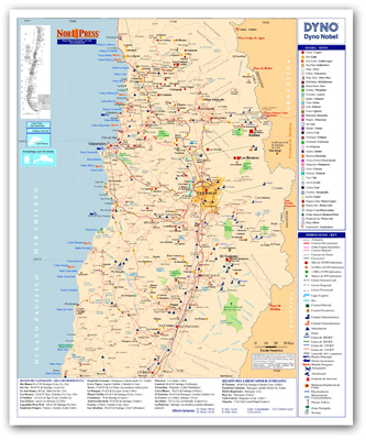 Mapa Minero de Mexico